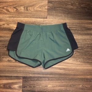 Adidas shorts.